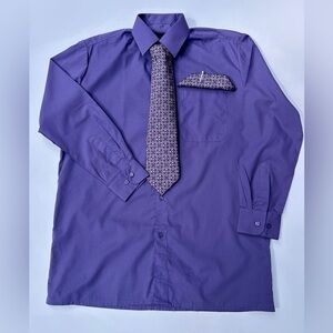 Men’s Fortino Landi Shirt, Tie, And Scarf Set
New Without Tags​​​